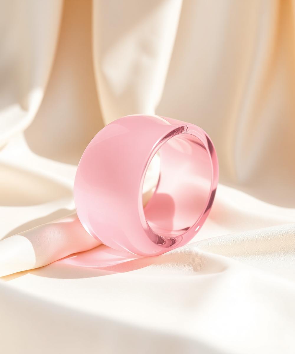 Rosa Lucite Cuff